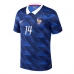 Frankrike Adrien Rabiot #14 Hemmatröja VM 2026 Kortärmad