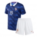 Frankrike Theo Hernandez #19 Hemmatröja Barn VM 2026 Kortärmad (+ Korta byxor)