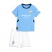 Manchester City Erling Haaland #9 Hemmatröja Barn 2024-25 Kortärmad (+ Korta byxor)