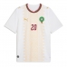 Marocko Ayoub El Kaabi #20 Bortatröja VM 2026 Kortärmad