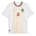Marocko Brahim Diaz #10 Bortatröja VM 2026 Kortärmad
