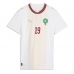 Marocko Youssef En-Nesyri #19 Bortatröja Dam VM 2026 Kortärmad