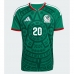 Mexiko Henry Martin #20 Hemmatröja VM 2026 Kortärmad