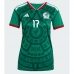 Mexiko Orbelin Pineda #17 Hemmatröja Dam VM 2026 Kortärmad