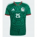 Mexiko Roberto Alvarado #25 Hemmatröja VM 2026 Kortärmad