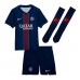 Paris Saint-Germain Khvicha Kvaratskhelia #7 Hemmatröja Barn 2025-26 Kortärmad (+ Korta byxor)