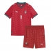 Portugal Bruno Fernandes #8 Hemmatröja Barn VM 2026 Kortärmad (+ Korta byxor)