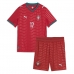 Portugal Rafael Leao #17 Hemmatröja Barn VM 2026 Kortärmad (+ Korta byxor)