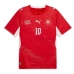 Schweiz Granit Xhaka #10 Hemmatröja VM 2026 Kortärmad