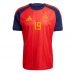 Spanien Lamine Yamal #19 Hemmatröja VM 2026 Kortärmad