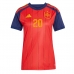 Spanien Pedri Gonzalez #20 Hemmatröja Dam VM 2026 Kortärmad