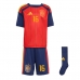 Spanien Rodri Hernandez #16 Hemmatröja Barn VM 2026 Kortärmad (+ Korta byxor)