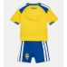 Sverige Hemmatröja Barn VM 2026 Kortärmad (+ Korta byxor)