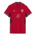 Tjeckien Tomas Soucek #22 Hemmatröja Dam VM 2026 Kortärmad