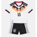 Tyskland Nico Schlotterbeck #15 Hemmatröja Barn VM 2026 Kortärmad (+ Korta byxor)