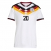 Tyskland Serge Gnabry #20 Hemmatröja Dam VM 2026 Kortärmad