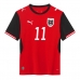 Österrike Michael Gregoritsch #11 Hemmatröja VM 2026 Kortärmad